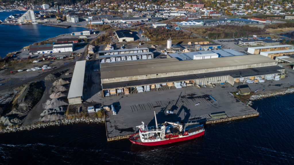 Sagbruket Moelven Van Severen, Namsos.