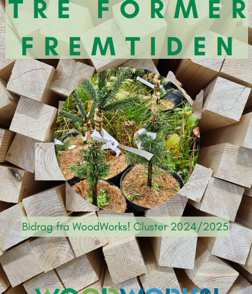 Forsiden av brosjyren Tre former fremtiden