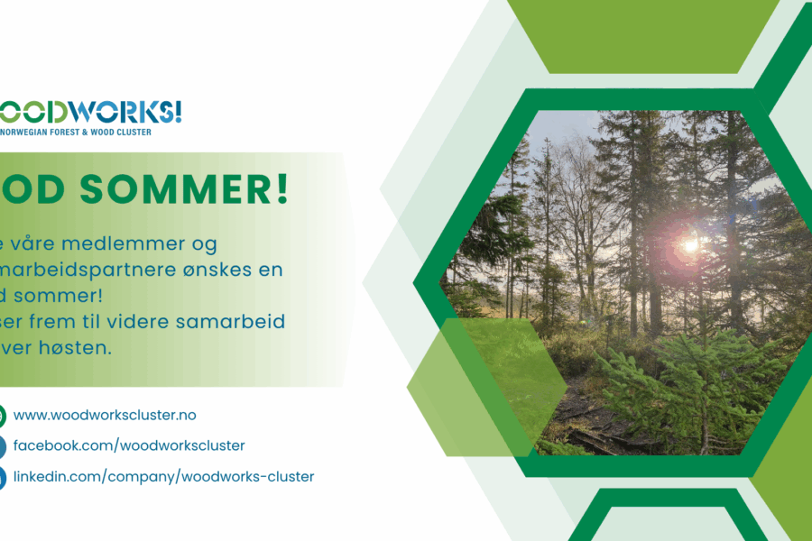 Sommerhilsen fra WoodWorks" Cluster