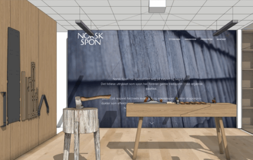 Visningsrom for lauvtre