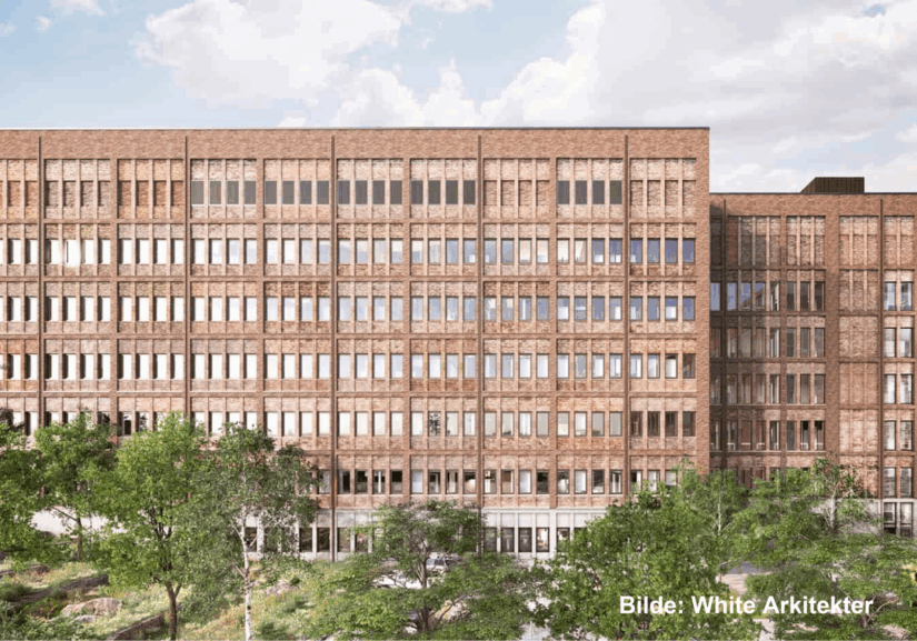 Stort sjukehus bygget i tre.