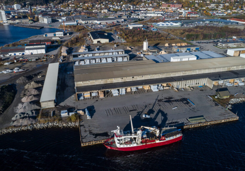Sagbruket Moelven Van Severen, Namsos.