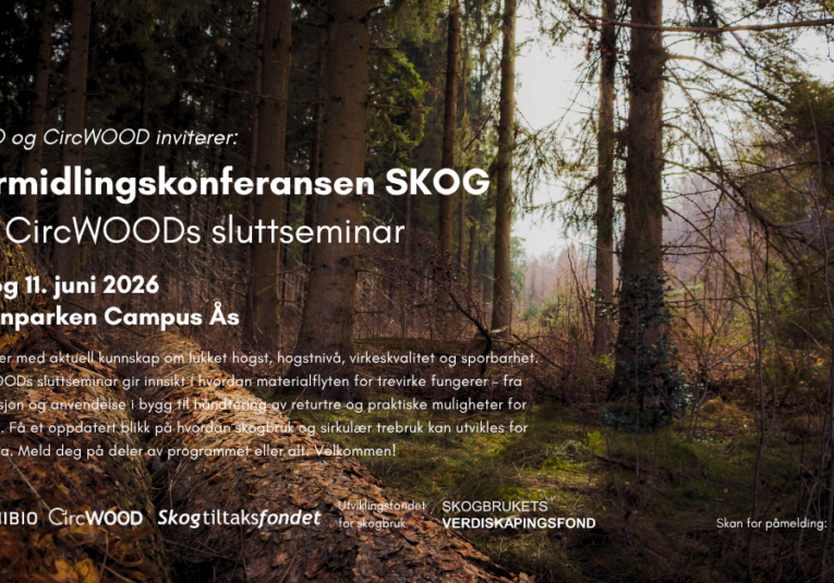 Skog og CircWOOD med beskrivelse