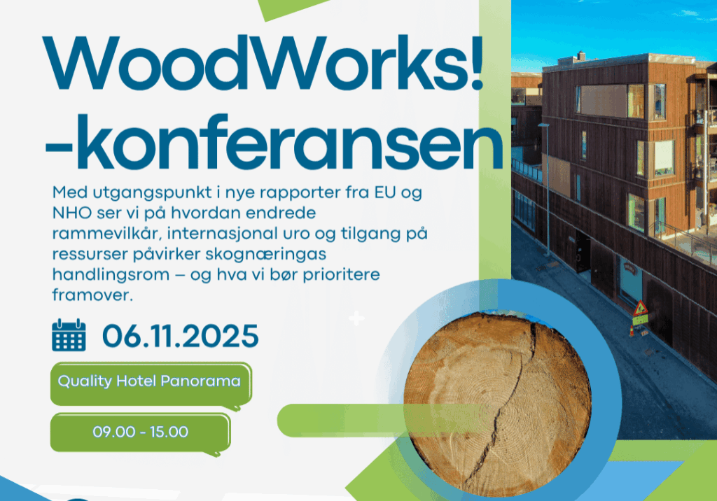 WoodWorks!-konferansen invitasjon forslag 1